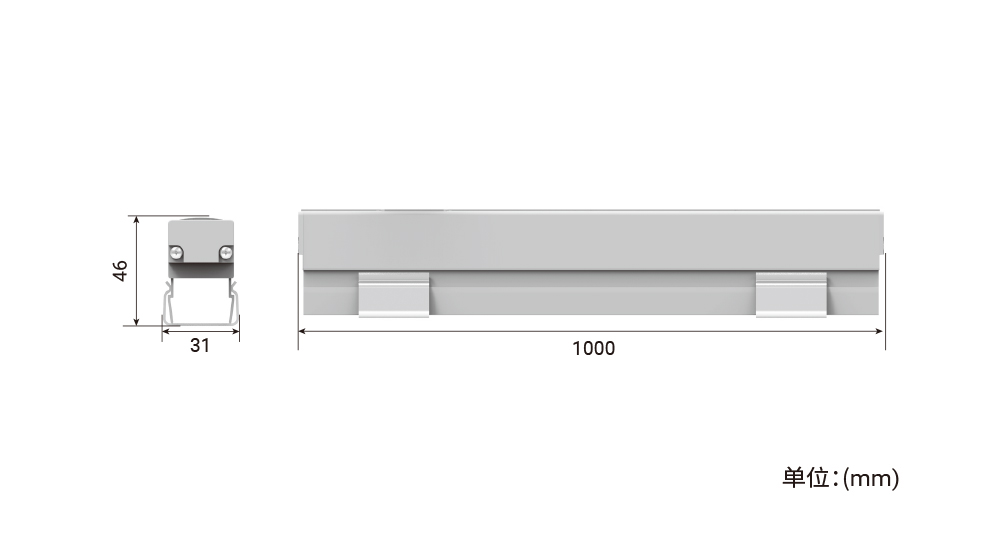 YD-XT-25A LED线条灯